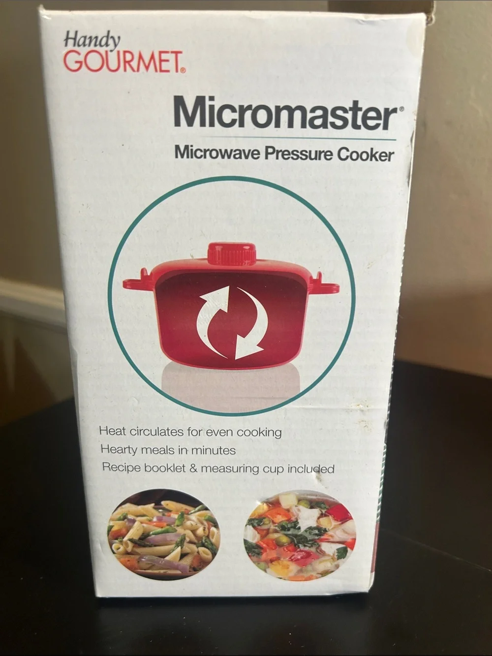 Handy gourmet micro-master POP Microwave Pressure Cooker